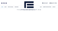 Desktop Screenshot of frankowskifirm.com